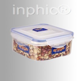 INPHIC-正方形密封保鮮盒 保鮮盒 冰箱儲藏盒800ML5個兩包裝