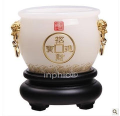 INPHIC-開光聚寶盆招財擺件 琉璃玉擺設 風水家居飾品辦公室開業禮品