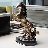 INPHIC-立馬發財高檔商務 駿馬招財裝飾風水擺件馬到成功