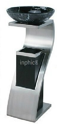 INPHIC-不鏽鋼酒店垃圾桶時尚大堂垃圾桶KTV酒店商場煙灰菸灰桶 S型不鏽鋼