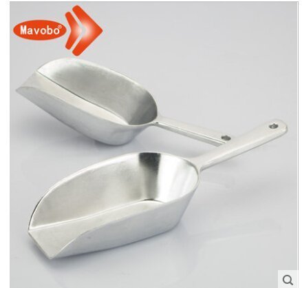 INPHIC-食品鏟粉鏟子31CM長 酒吧實心冰鏟 食物鏟 全鋁冰鏟