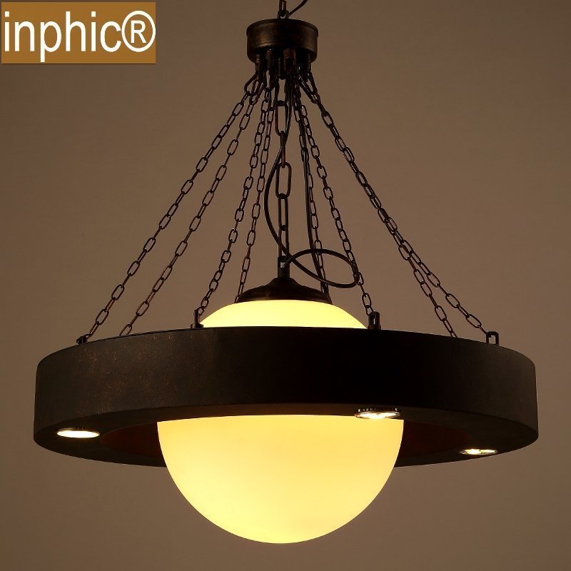 INPHIC-loft吊燈復古工業風創意個性燈具咖啡廳餐廳玻璃吊燈