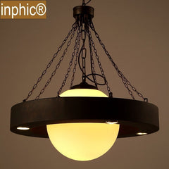 INPHIC-loft吊燈復古工業風創意個性燈具咖啡廳餐廳玻璃吊燈