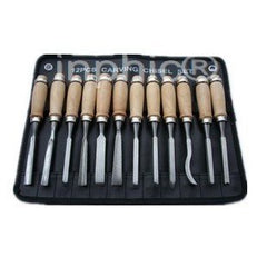 INPHIC-商用 營業 木工12件套雕刻工具 刻花鑿 雕刻鑿 木工鑿 雕花鑿 雕刻