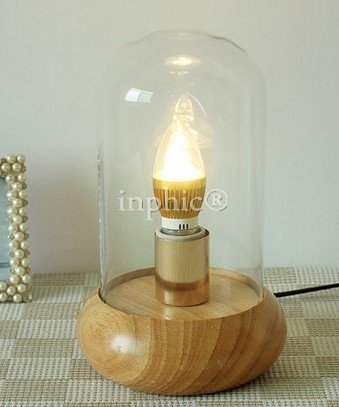 INPHIC-北歐田園實木檯燈 時尚創意臥室床頭燈 現代復古中式古典燈