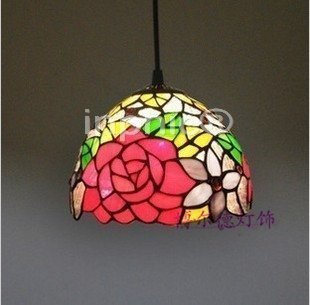 INPHIC-彩色玻璃歐式古典 燈飾吊燈走道燈書房燈吧檯燈、餐吊燈