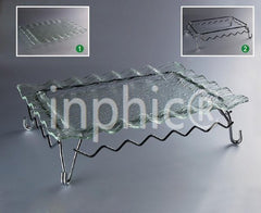 INPHIC-壓克力長方形波浪邊盤 有機玻璃水果盤 點心盤 糕點盤 小款