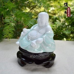 INPHIC-佛像 汽車佛像 笑佛彌勒佛 鎮宅 居家裝擺設 中式擺飾 陶瓷工藝品