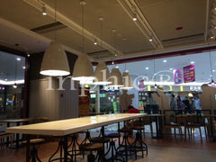 INPHIC-餐吊燈具現代簡約咖啡廳吧臺餐廳酒吧陽臺鋁材燈卡拉瓦喬吊燈 小型