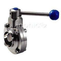 INPHIC-五金304蝶閥 鏡面焊接蝶閥