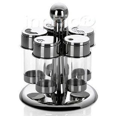 INPHIC-調味瓶 調味罐 特供五星級酒店 不鏽鋼 旋轉五件套 外銷歐美