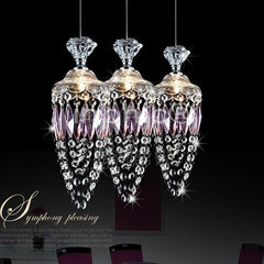 INPHIC-現代簡約餐廳吊燈水晶吊燈水晶燈吧檯燈飾走道燈具