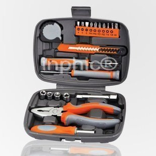 INPHIC-商用 營業 22件套家用工具組合套裝家用組套工具箱