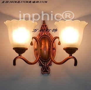 INPHIC-燈飾燈具歐式壁燈鐵藝燈具雙頭壁燈燈過道客廳臥室壁燈24B