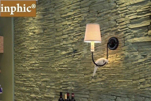 INPHIC-美式鄉村吊燈創意個性客廳歐式餐廳臥室鐵藝簡約北歐小鳥吊燈田園 單頭壁燈