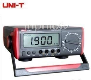 INPHIC-臺式數位萬用表 電容 頻率 溫度測量 最大顯示1999