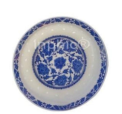 INPHIC-四大名瓷陶瓷餐具青花玲瓏菜盤盤子7-8吋深盤一級品