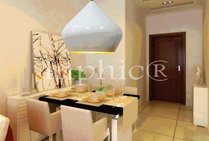 INPHIC-LED簡約現代餐廳燈臥室玄關陽臺吧臺單頭餐吊燈北歐時尚燈具 25cm