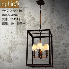 INPHIC-美式鄉村簡約工業風復古吊燈設計客廳餐廳吧臺吊燈 小款