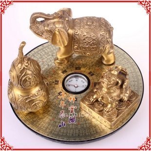 INPHIC-開光純銅四寶陣葫蘆大象貔貅羅盤家居工藝品擺設