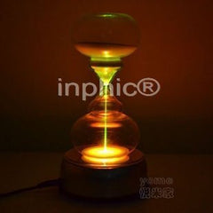 INPHIC-創意30分鐘沙漏燈夜燈帶旋轉七彩計時器創意時尚情人禮品禮物