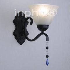 INPHIC-壁燈 歐式田園壁燈 鐵藝復古燈 床頭燈臥室壁燈 書房燈 燈