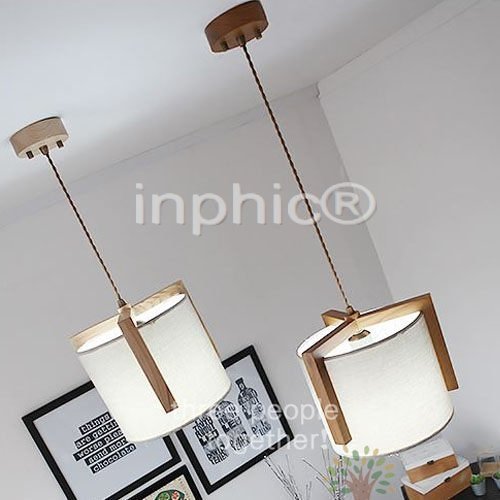 INPHIC-現代簡約橡木吊燈 田園風格餐廳飯廳吊燈臥室吊燈 別墅燈飾燈具