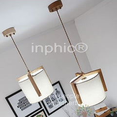 INPHIC-現代簡約橡木吊燈 田園風格餐廳飯廳吊燈臥室吊燈 別墅燈飾燈具