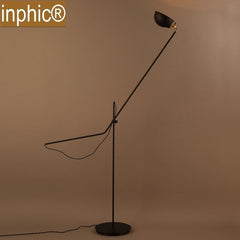 INPHIC-Loft設計款復古美式落地燈可調節臥室餐廳鐵藝創意燈具
