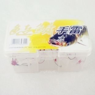 INPHIC-手雷 伊勢尼10#鉤 誘餌籠 水鬼 垂釣用品