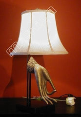 INPHIC-現代中式 燈具 新古典 復古 裝飾客廳書房 檯燈佛手纖(金)