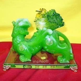 INPHIC-開運 貔貅 皮丘白菜 招財擺件風水家裝飾品玄關鞋櫃辦公桌擺件