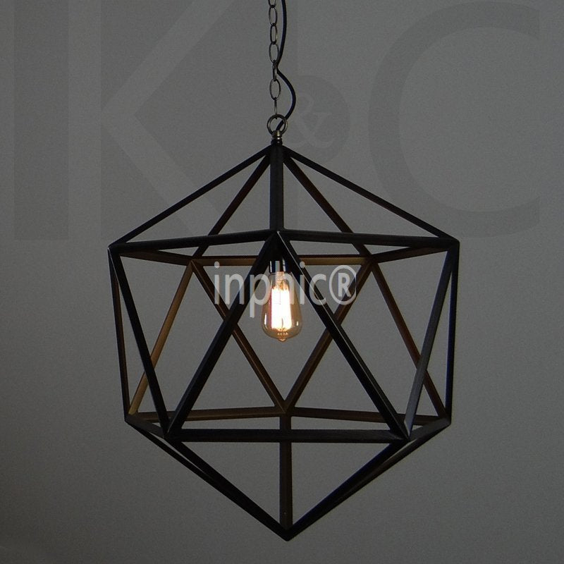 INPHIC-復古loft工業風吊燈酒吧咖啡廳餐廳燈 吊燈北歐鐵藝 倉庫燈