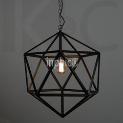 INPHIC-復古loft工業風吊燈酒吧咖啡廳餐廳燈 吊燈北歐鐵藝 倉庫燈