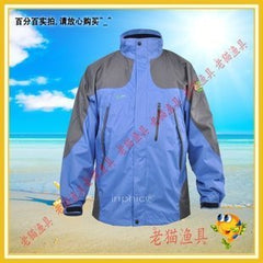 INPHIC-全天候戶外釣魚服 衝鋒衣 防雨 防風 快樂垂釣