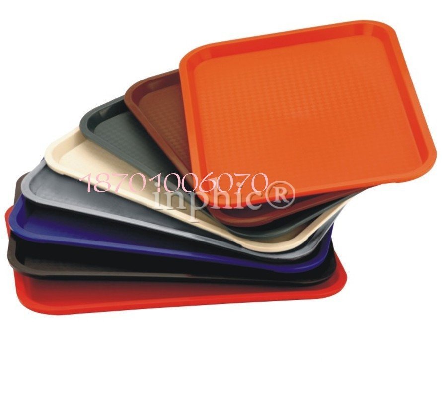 INPHIC-塑膠託盤彩色盤子 方盤方盆 PP料彩色託盤