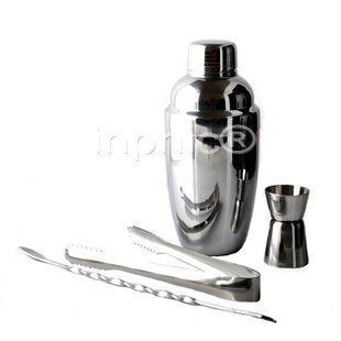 INPHIC-不鏽鋼加厚調酒器套裝350cc雞尾酒洋酒日式進口四件