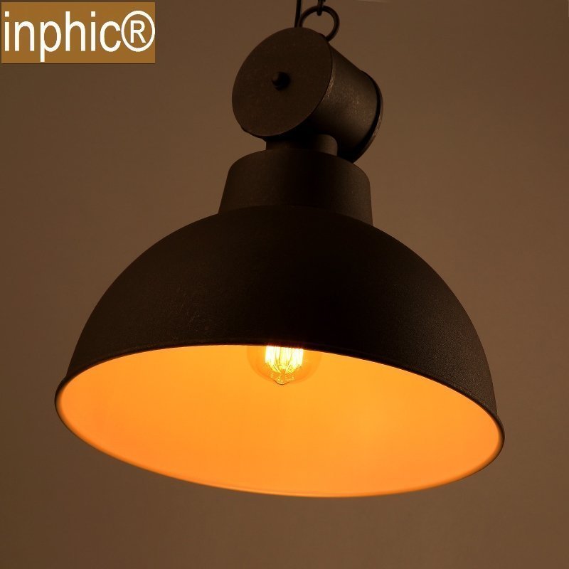 INPHIC-loft吊燈創意復古餐廳吧臺咖啡廳美式鄉村鐵藝工業風吊燈