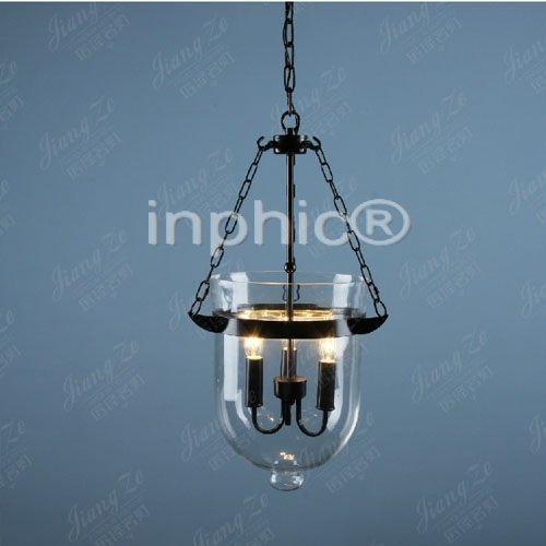 INPHIC-美式鄉村吊燈 個性鐵藝玻璃吊燈 餐廳書房走廊藝術吊燈