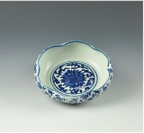 INPHIC-景德鎮陶瓷器 青花瓷煙灰菸灰缸擺飾 水果盤 水仙花盆 金魚缸 烏龜缸