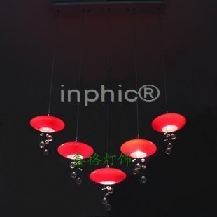INPHIC-新款餐吊燈 水晶紅色餐吊燈 現代簡約餐廳燈具 吧臺檯燈餐燈