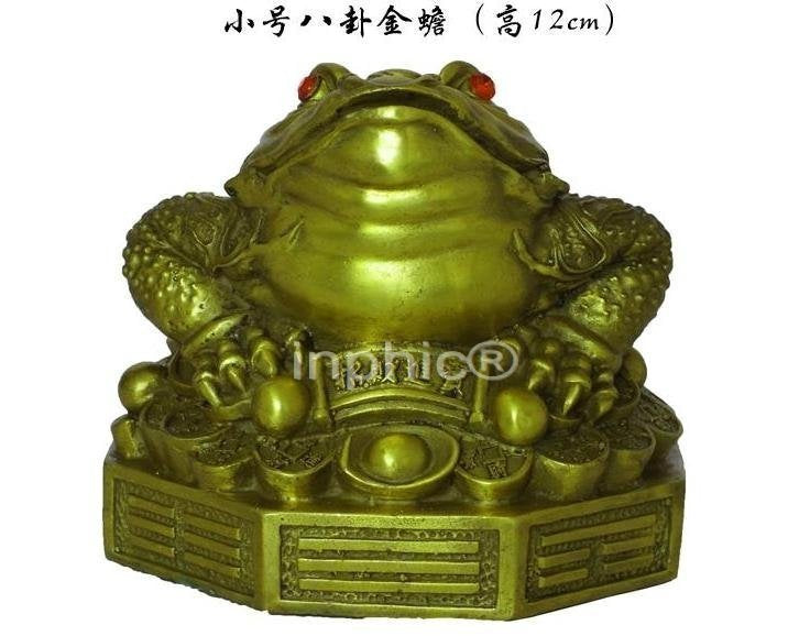 INPHIC-開運 開光銅蟾蜍純銅八卦蟾蜍招財金蟾擺件店鋪開業招財商務擺件