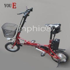 INPHIC-12吋折疊電動車 電動自行車 鋰電自行車 電瓶車36v鋰電池 自行車
