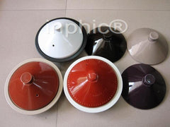 INPHIC-紫玉金砂中款塔吉鍋法國陶鍋帽子鍋蒸氣湯鍋養生鍋