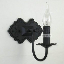 INPHIC-蠟燭燈壁燈 歐式鐵藝壁燈 單頭 臥室壁燈 燈浴室