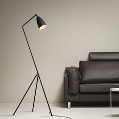 INPHIC-美式  漫咖啡落地燈書房辦公led住宅落地檯燈工業燈罩地燈