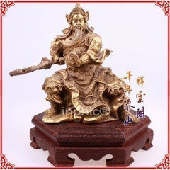 INPHIC-佛像 開光純銅武財神關公關二爺關雲長擺件中招財鎮宅旺運