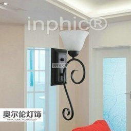 INPHIC-壁燈田園 床頭臥室燈 燈歐式浴室 陽台玄關走廊壁燈