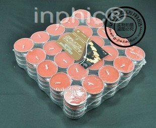 INPHIC-無煙蠟燭喜慶蠟燭杯燭暖茶 可燃燒約4-5小時 100粒裝