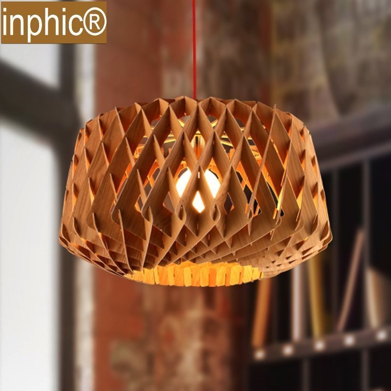 INPHIC-設計藝術創意個性蜂巢燈具餐廳客廳簡約實木藝吊燈